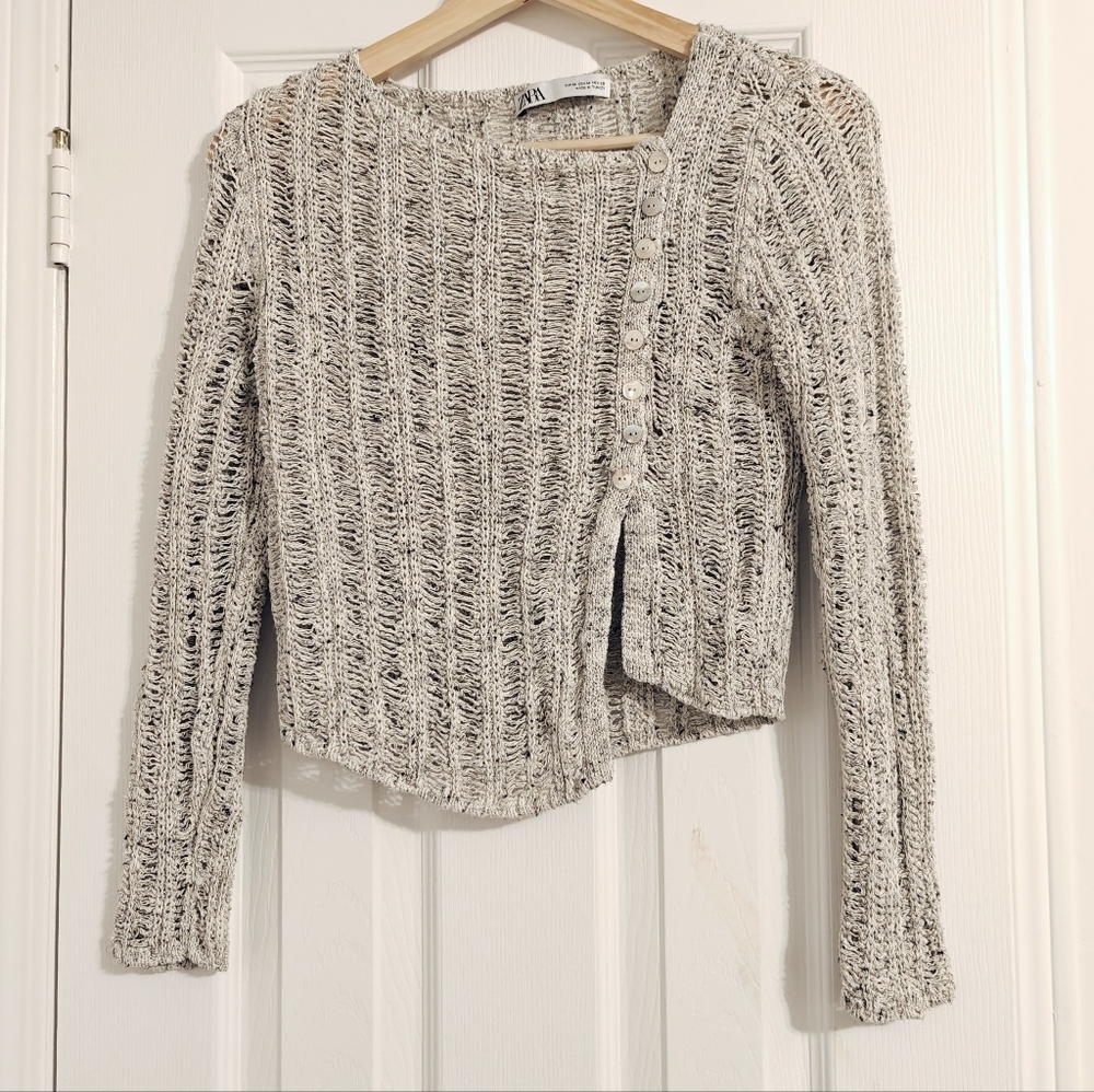 Zara Cropped Sweater